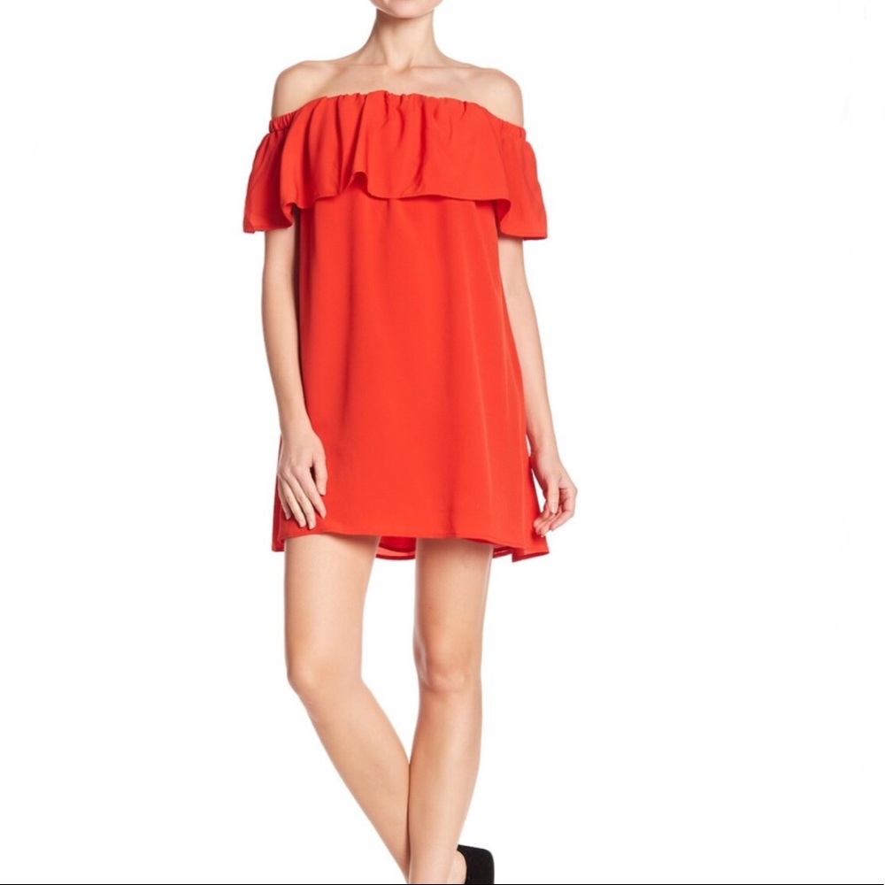❤️FINAL❤️ beautiful Off-the-shoulder red dress - Picture 6 of 6